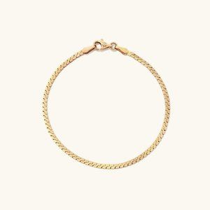 MEJURI Serpentine Chain Bracelet NEW